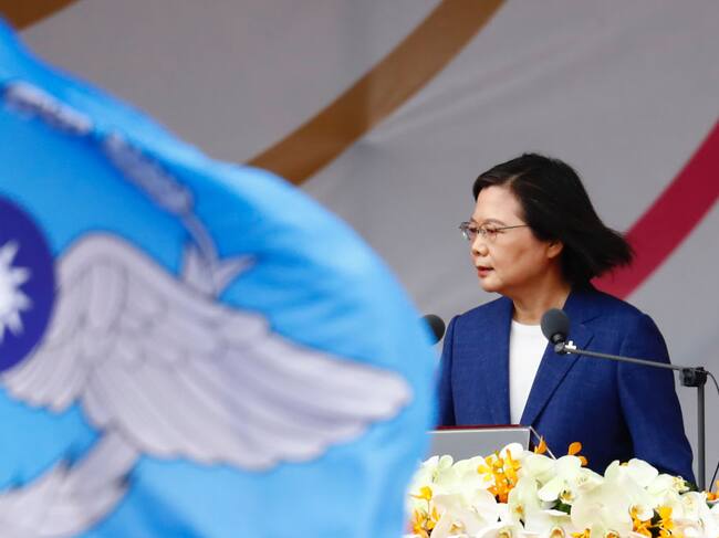 La mandataria taiwanesa Tsai Ing-Wen