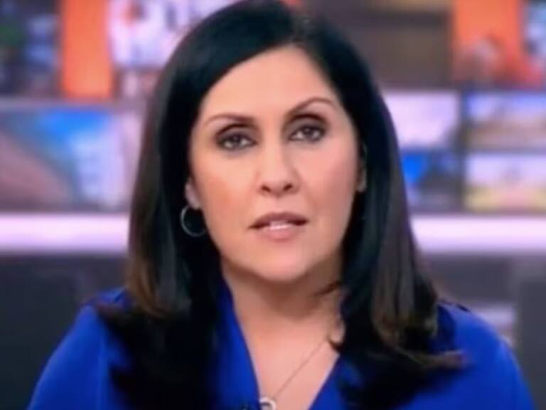 Presentadora de la BBC, Maryam Moshiri.