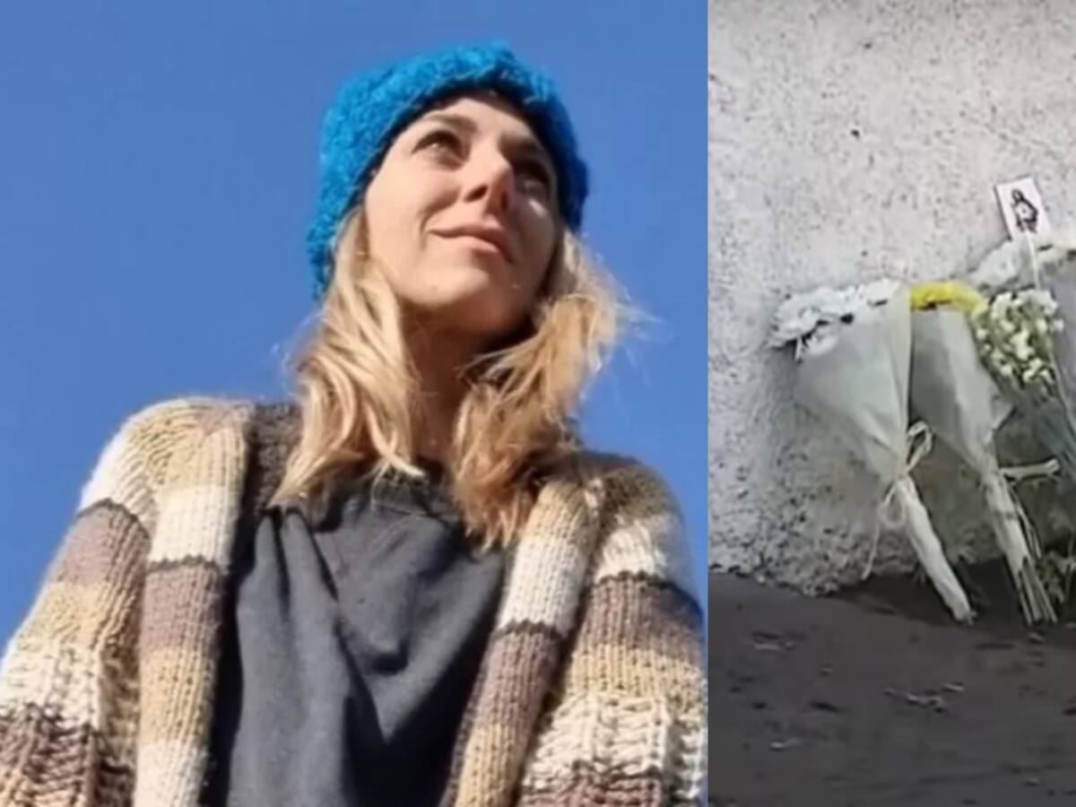 “No podía quedar ajena al dolor”: personas dejan flores en casa de Mariana Derderián tras trágico incendio