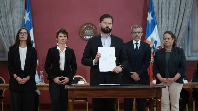 Presidente Boric promulga Ley Naín-Retamal