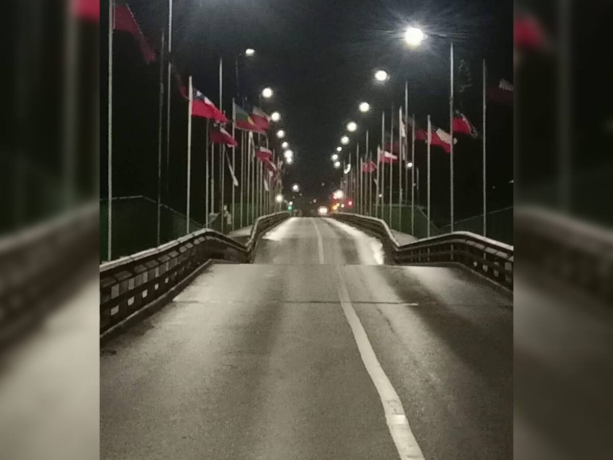 Colapsa “Puente Viejo” en Lautaro por sistema frontal: suspenden el tránsito en ambos sentidos