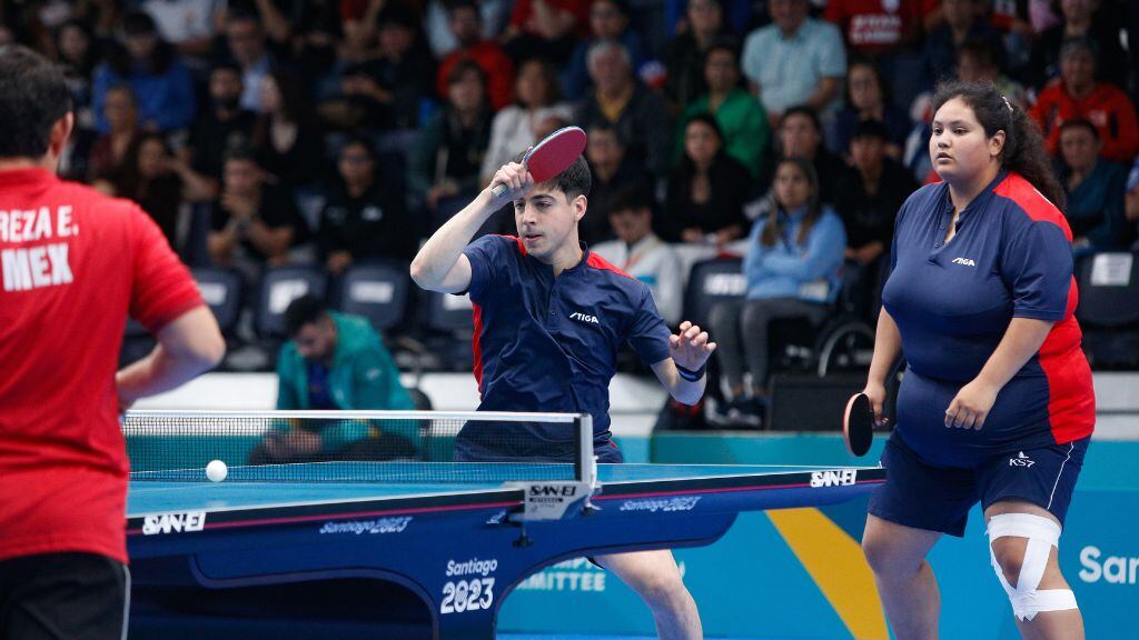 medalla plata chile - para tenis de mesa - juegos parapanamericanos santiago 2023
