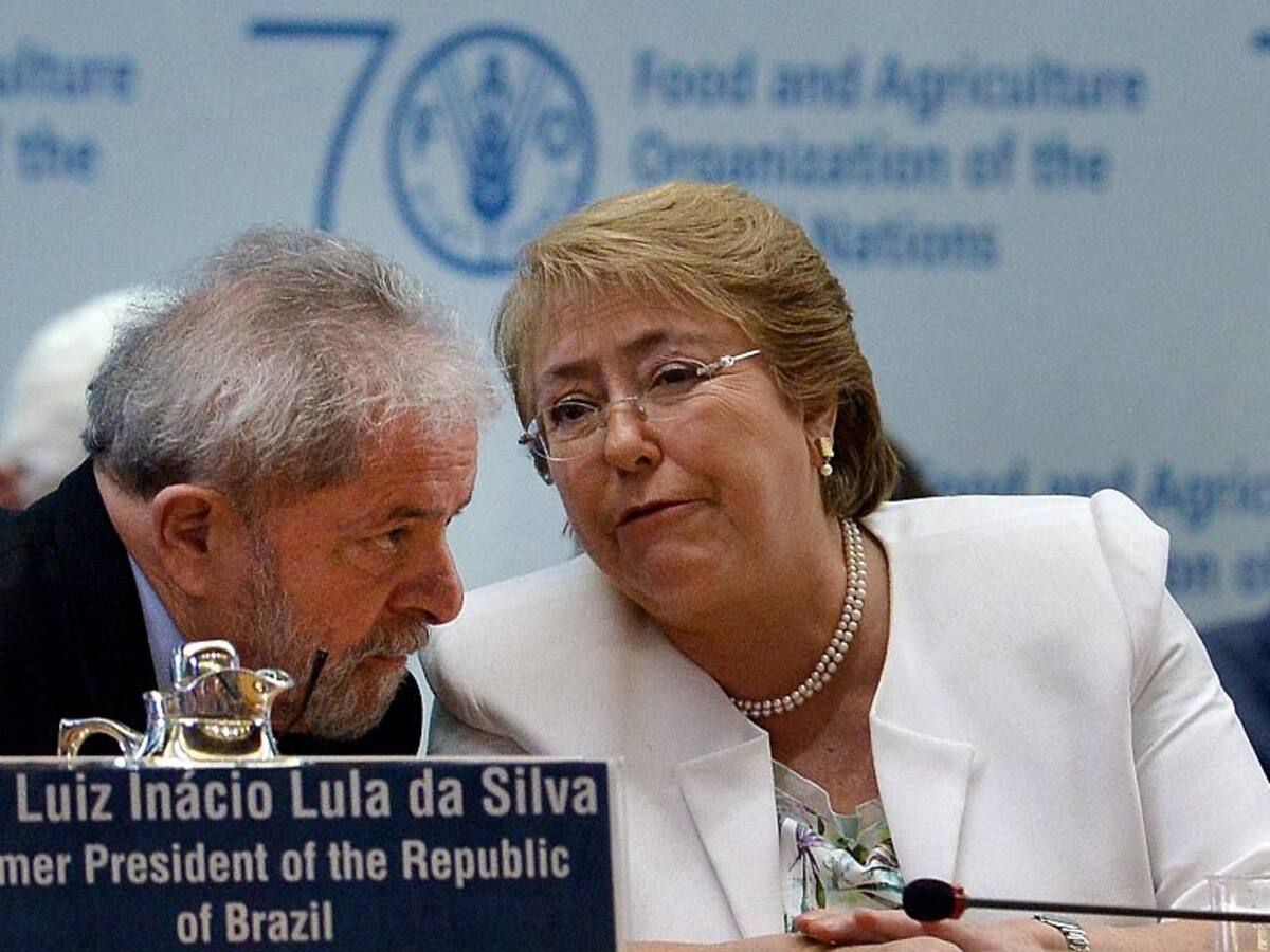 Lula da Silva gestiona apoyo de potencia asiática para candidatura de Bachelet a la Secretaría General de la ONU