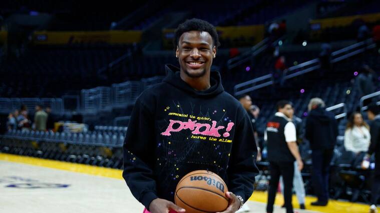 bronny james - NBA - Draft - hijo de LeBron