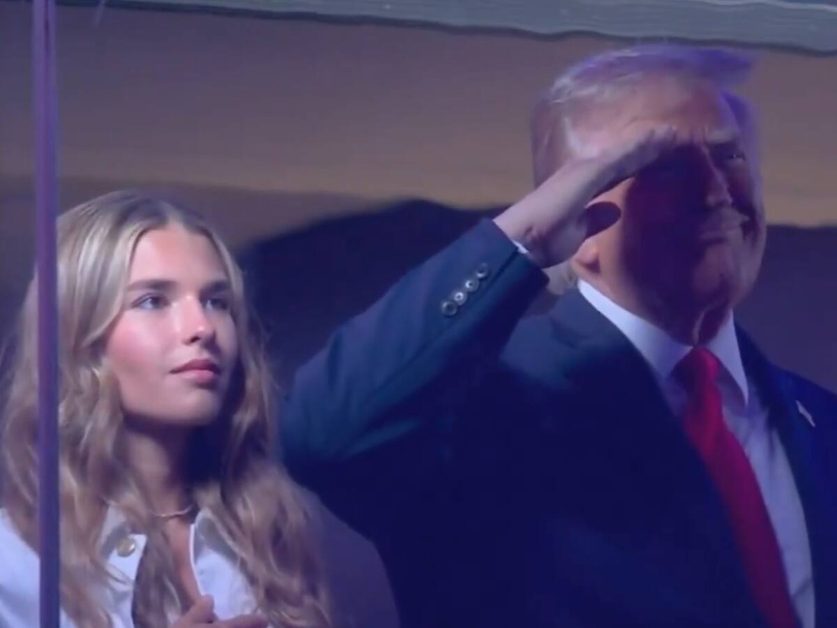 Donald Trump fue enfocado en las pantallas gigantes durante las Finales de la NBA y la reacción del público no pasó desapercibida