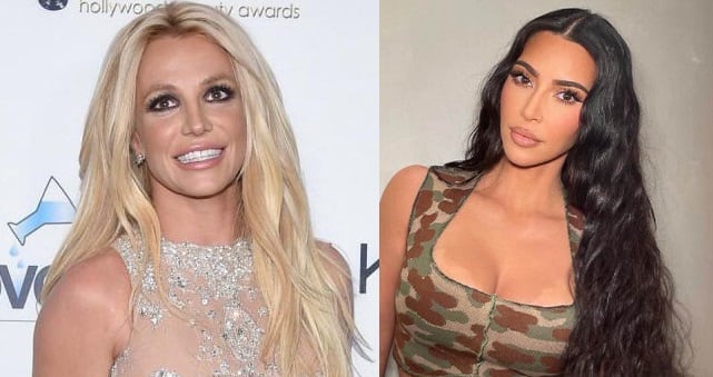 Britney Spears y Kim Kardashian