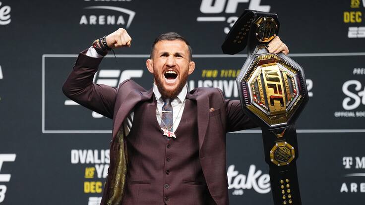 Dos combates titulares para cerrar el año por todo lo alto: ¿cuándo, a qué hora y dónde ver en vivo el UFC 323?