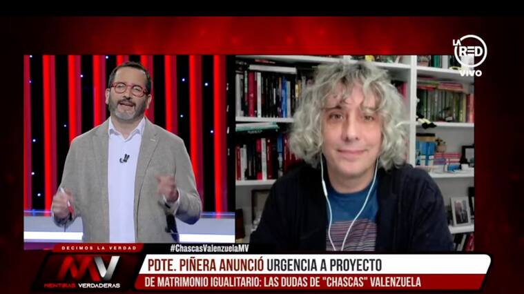 Chascas Valenzuela: "Sería un gran giro de guión que Piñera apruebe el matrimonio igualitario"