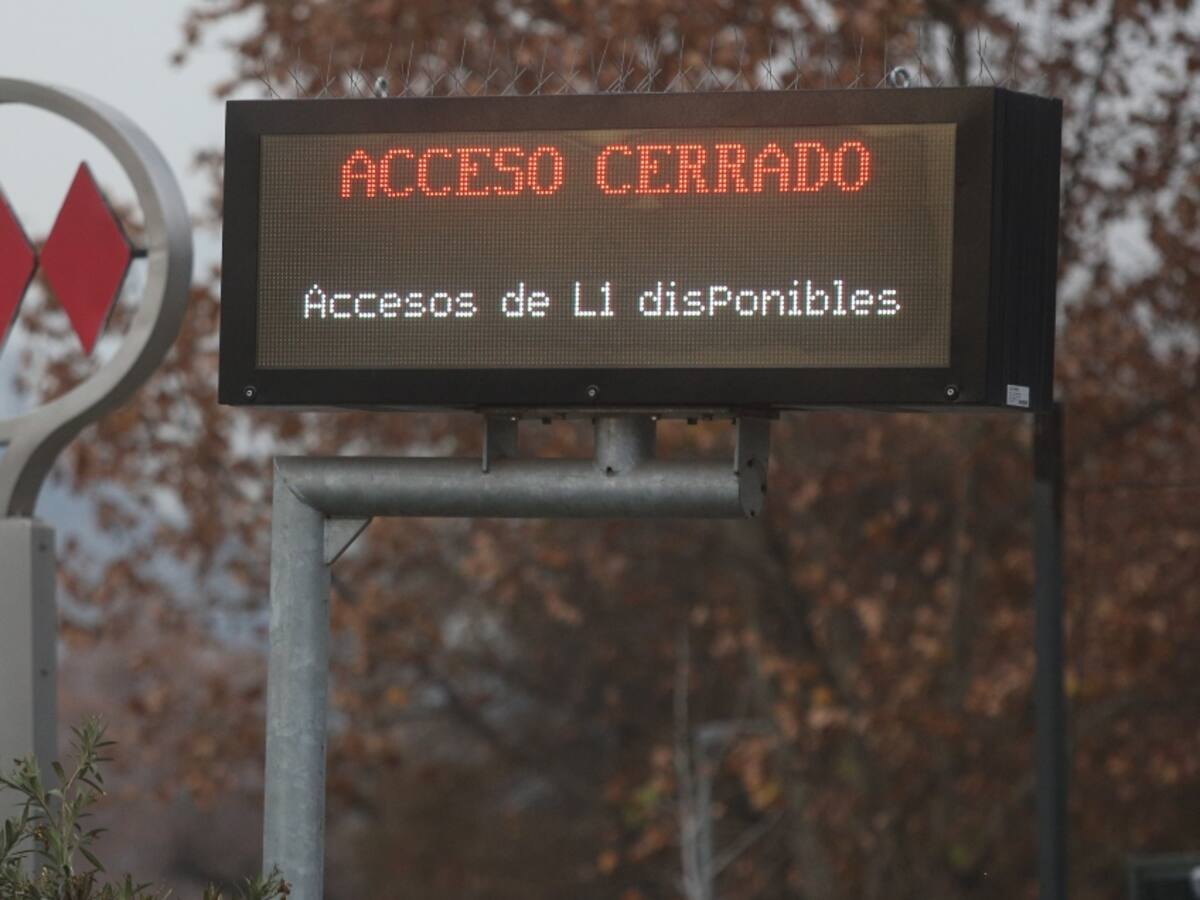 Metro de Santiago informa inicio de apertura de estaciones en Línea 4 y 4A