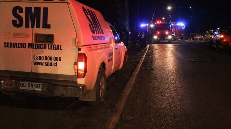 Mujer muere en fatal accidente en Ruta 68 en cercanías a túnel Lo Prado tras chocar con camión de mantención de carreteras