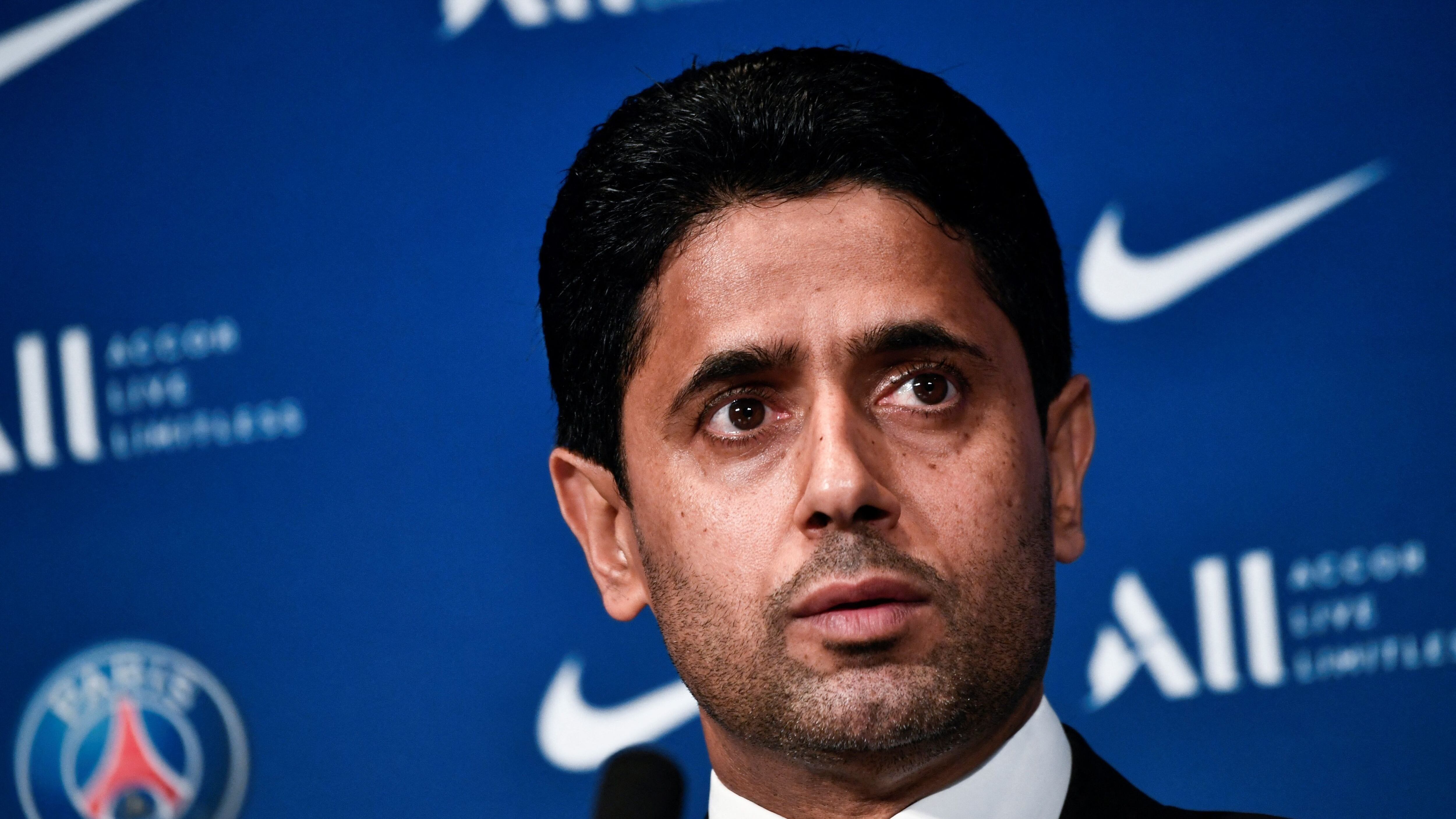 Hinchas del PSG piden la salida de Nasser Al Khelaifi