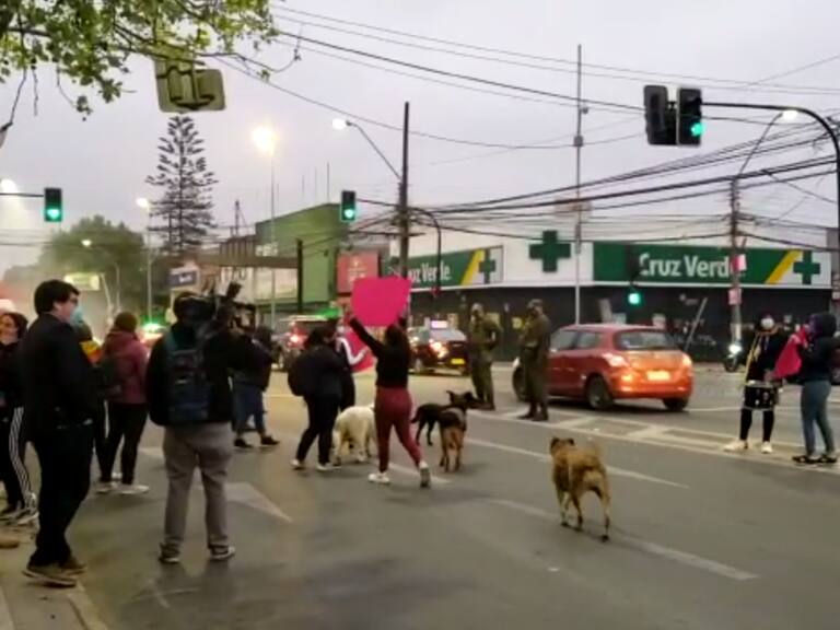 Con barricadas y tambores: Se realizaron nuevas manifestaciones en Villa Alemana por Ámbar Cornejo