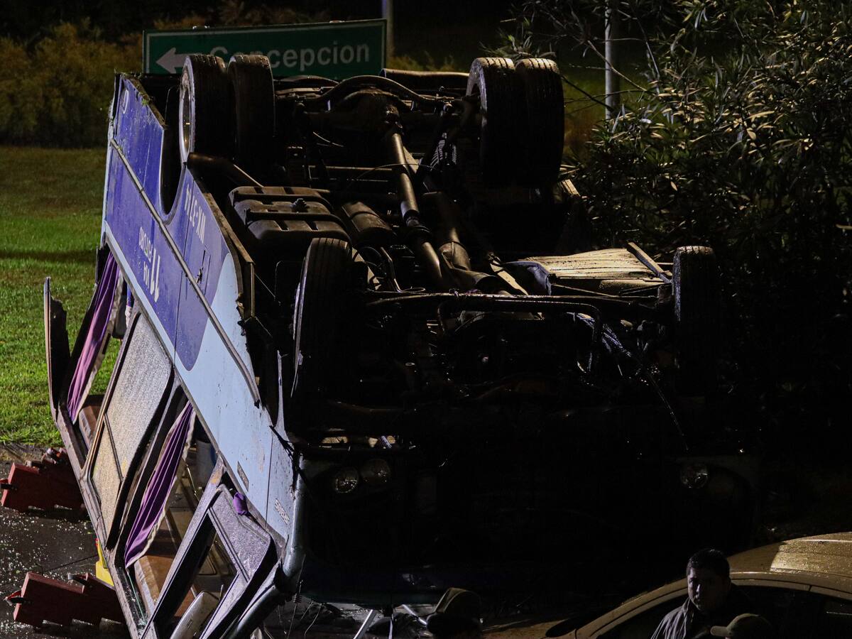 Decretan prisión preventiva para chofer que causó fatal accidente en Chiguayante: iba manejando drogado