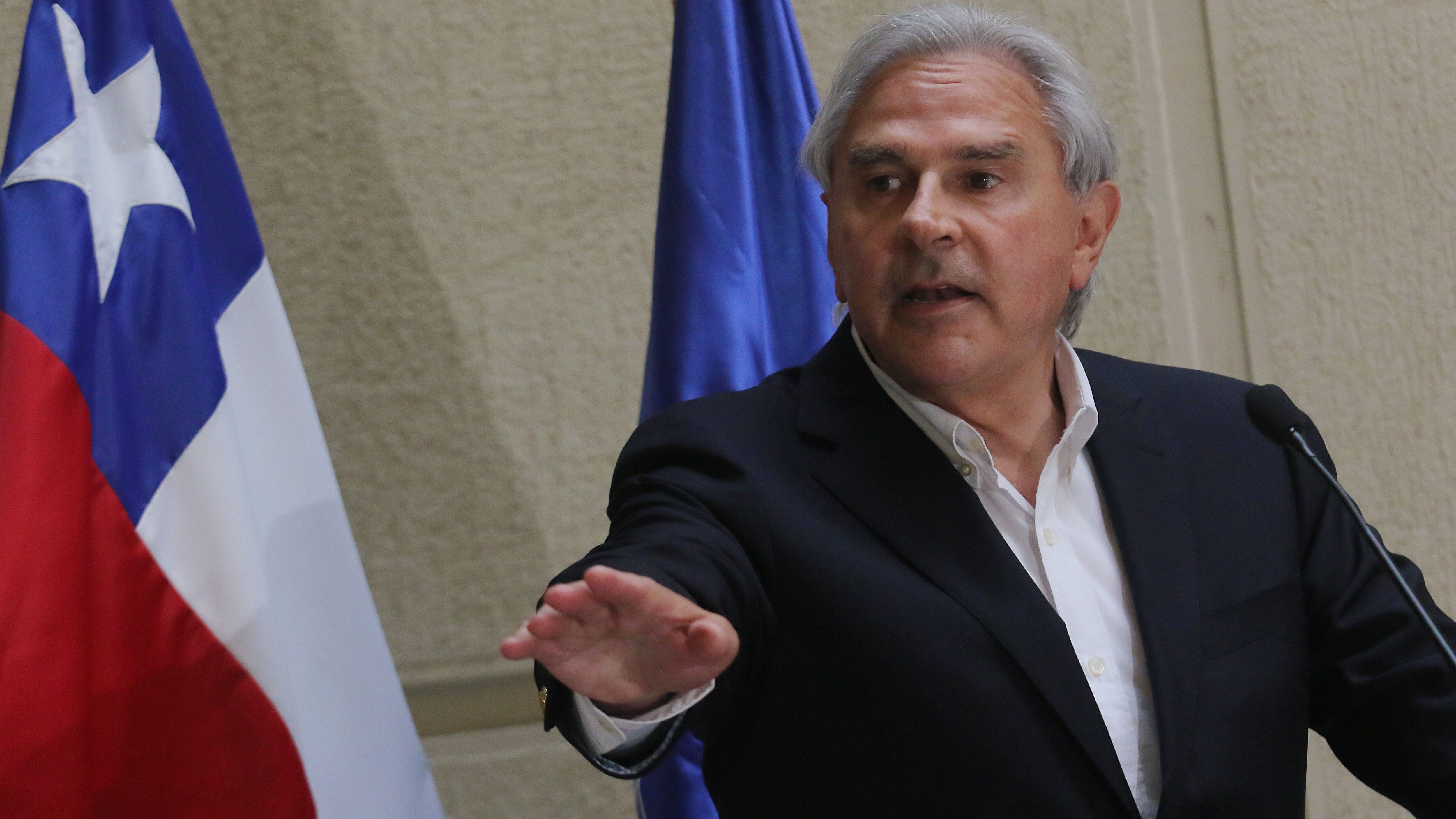 02 DE NOVIEMBRE DE 2021/VALPARAISOEl senador Iván Moreira, ofrece un punto de prensa en el Senado..
FOTO: LEONARDO RUBILAR CHANDIA/AGENCIAUNO
