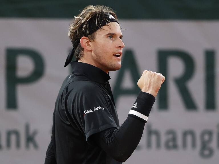 Dominic Thiem avanzó en Roland Garros y quiere estirar su buen registro en Grand Slams