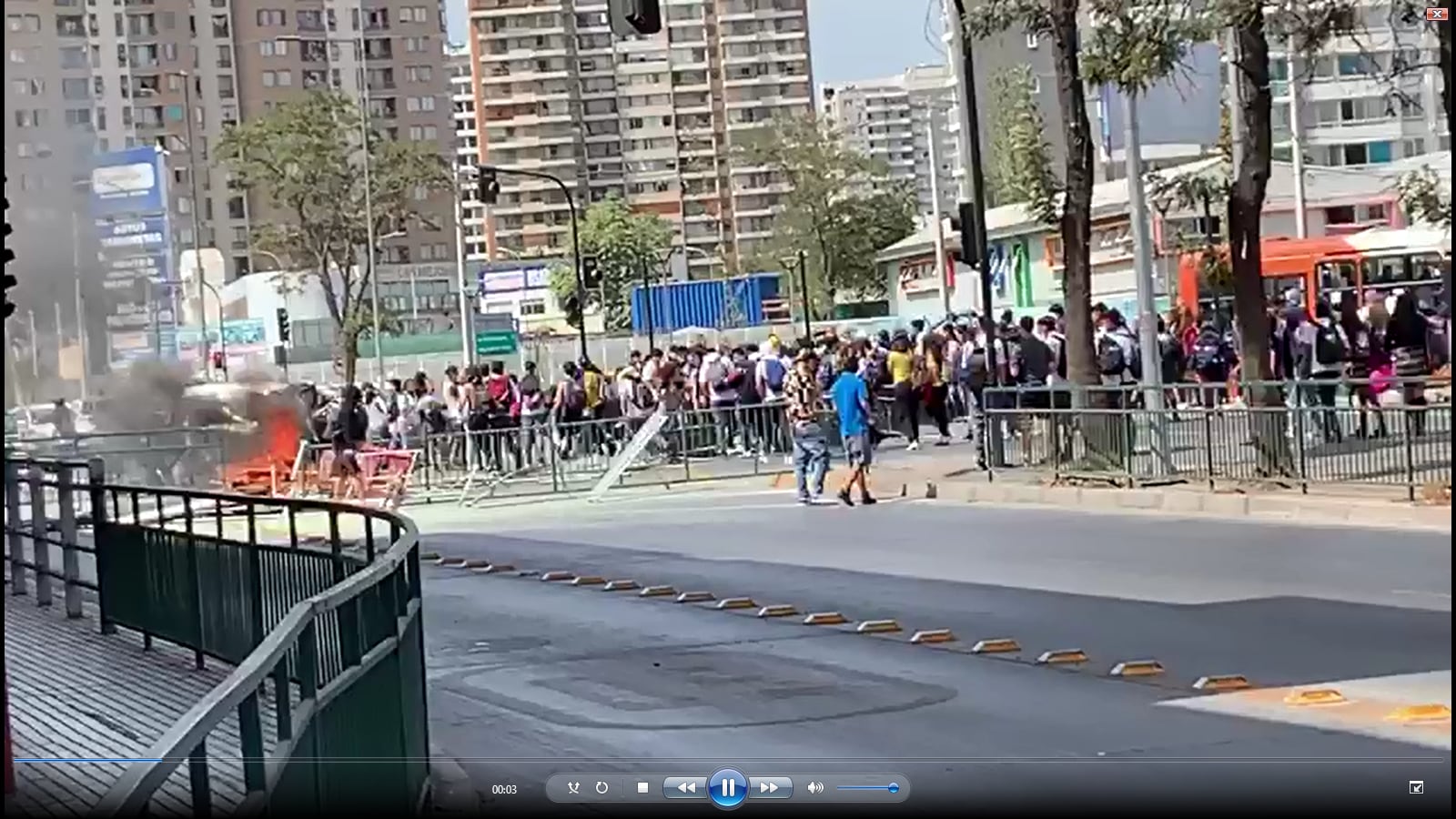 Incidentes en Macul