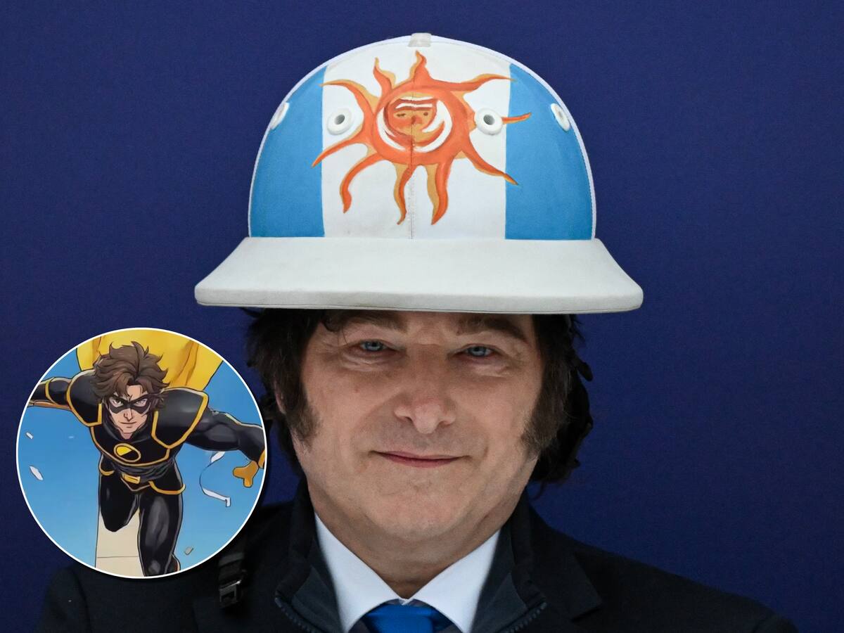Milei presenta al General Ancap, un superhéroe anarco-capitalista: ya sufrió su primer traspié digital