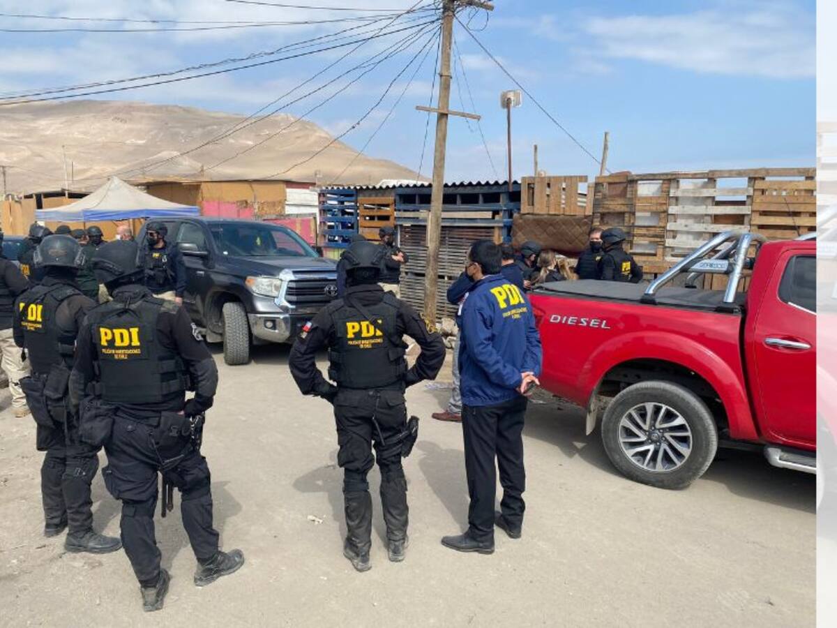 Tren de Aragua: las claves del operativo realizado por la PDI que permitió desbaratar célula en Arica