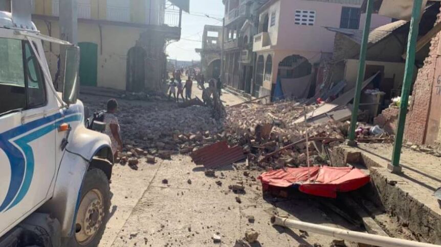 Terremoto en Haití dejó varios daños