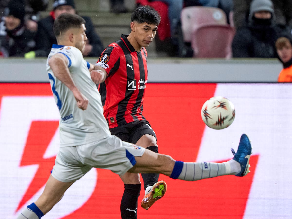 La gran jugada de Darío Osorio que clasificó al Midtjylland a los octavos de final de la Europa League