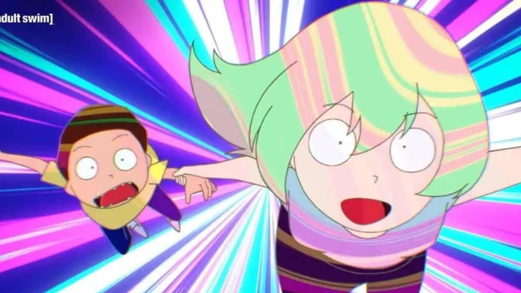 rick and morty - anime - serie