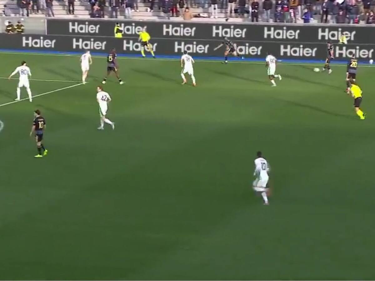Felipe Loyola debutó en la Serie A y marcó diferencia de inmediato: esto hizo en el único gol del Pisa