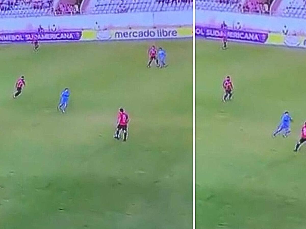 Jugó en la U y cometió este insólito error ante Iquique en la Sudamericana: terminó en gol de Puch