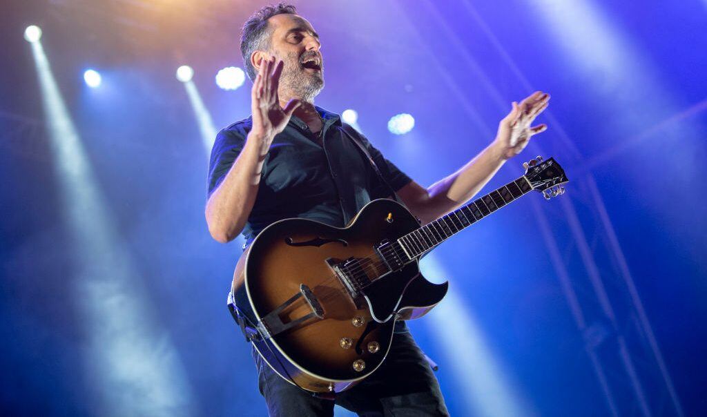BARCELONA, SPAIN - JULY 06: Jorge Drexler performs on stage during Cruilla Festival at Parc del Forum on July 06, 2019 in Barcelona, Spain. (Photo by Jordi Vidal/Getty Images)