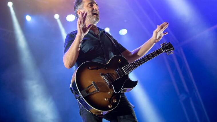 BARCELONA, SPAIN - JULY 06: Jorge Drexler performs on stage during Cruilla Festival at Parc del Forum on July 06, 2019 in Barcelona, Spain. (Photo by Jordi Vidal/Getty Images)