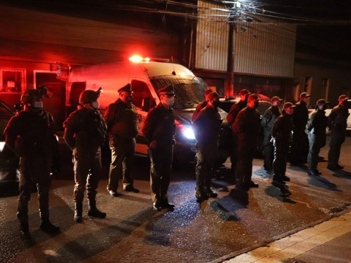 Detuvieron a 13 personas en una fiesta clandestina en Temuco: dos son menores de edad