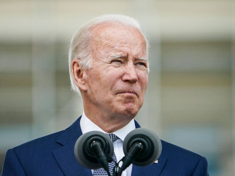 El mandatario estadounidense Joe Biden en la Casa Blanca