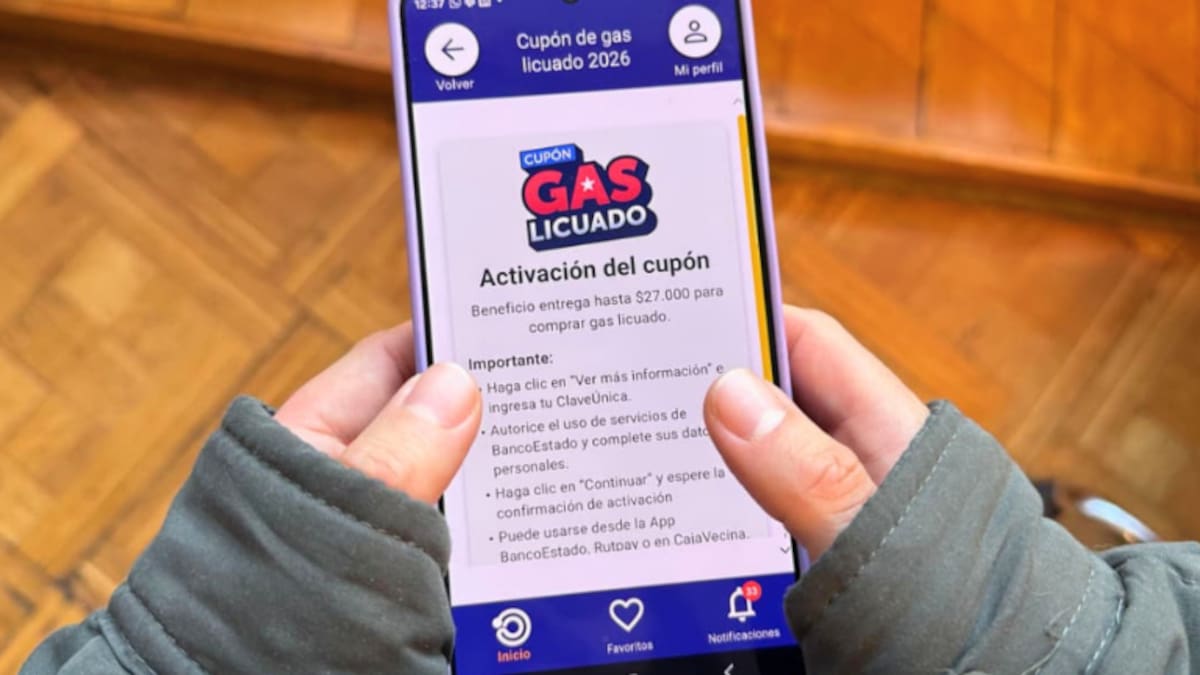 App gratuita facilita la activación del Cupón de Gas para personas mayores: revisa cómo usarla