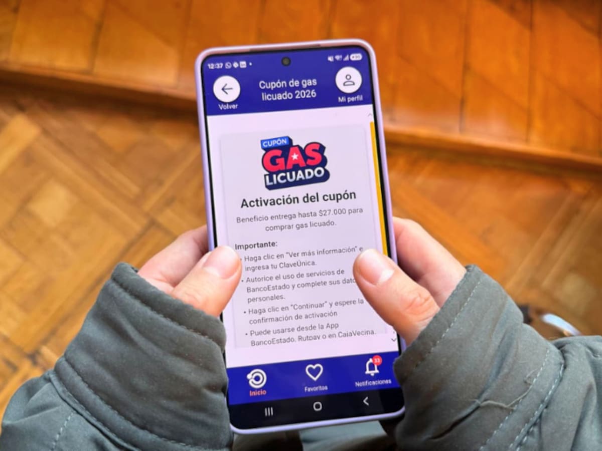 App gratuita facilita la activación del Cupón de Gas para personas mayores: revisa cómo usarla