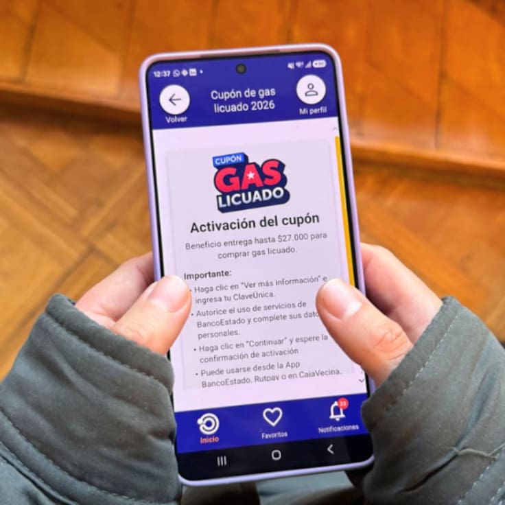 App gratuita facilita la activación del Cupón de Gas para personas mayores: revisa cómo usarla