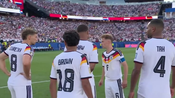 ¿Tenían miedo? La llamativa escena de los jugadores de Alemania durante los penales contra Paraguay que se hizo viral