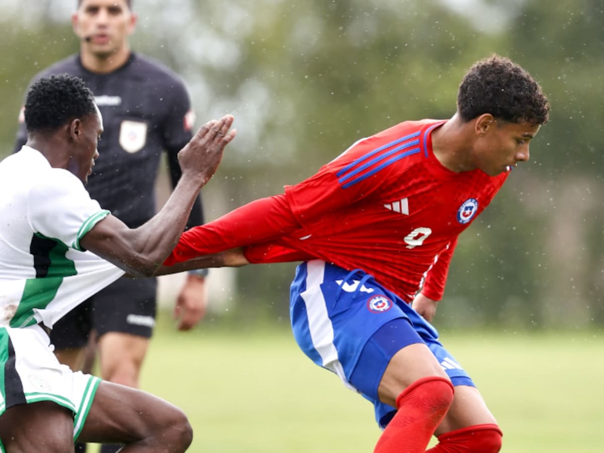 A pensar en el debut: Chile iguala ante Nigeria en su último partido de preparación antes del Mundial Sub 20