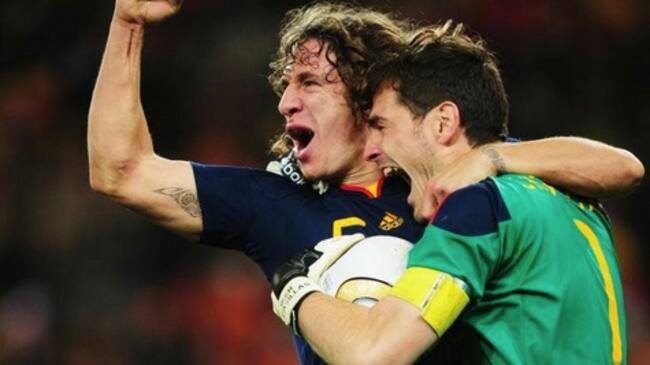 Captura Iker Casillas Carles Puyol