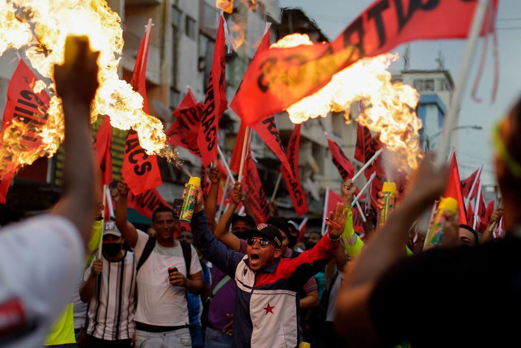 Protestas contra el gobierno de Panamá por el precio de las bencinas