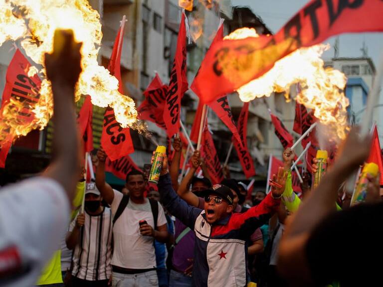 Protestas contra el gobierno de Panamá por el precio de las bencinas