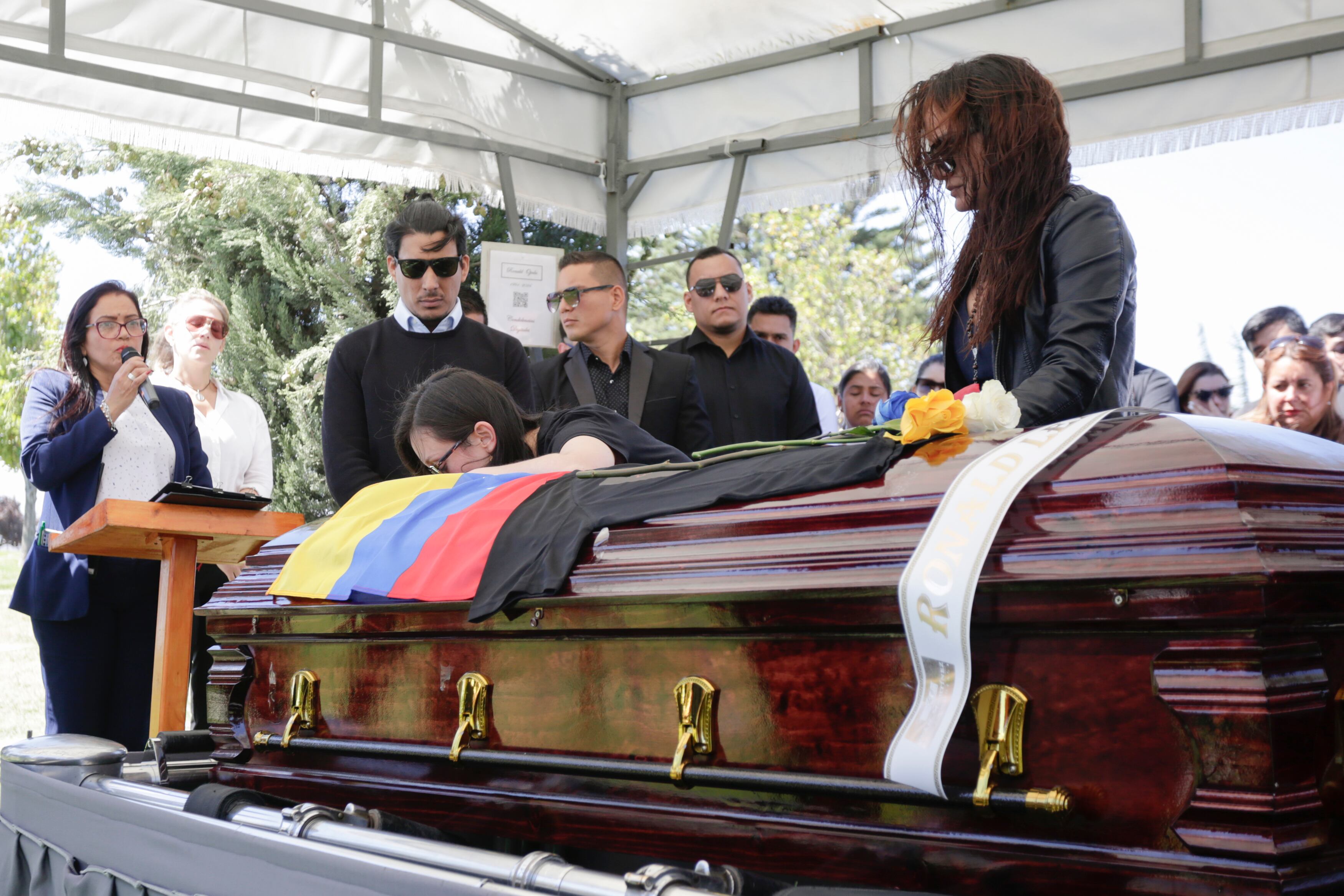 Agencia Uno | Imagen de archivo del funeral del exmilitar venezolano, Ronald Ojeda