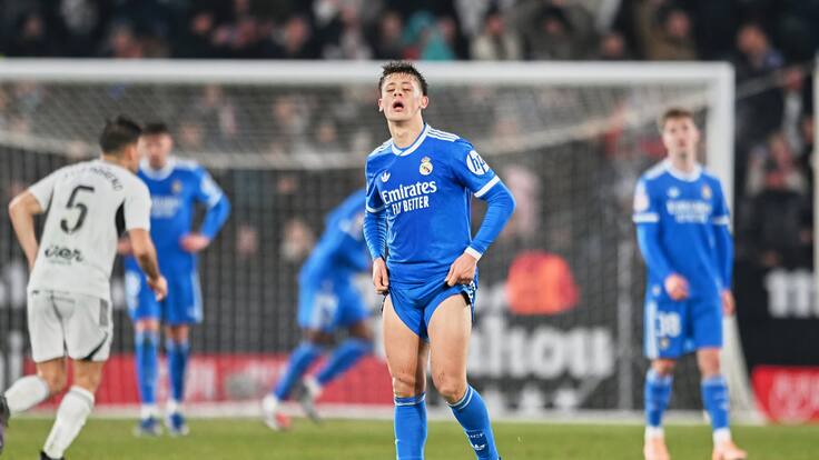 Nuevo papelón del Real Madrid: es eliminado de la Copa del Rey por equipo de Segunda División