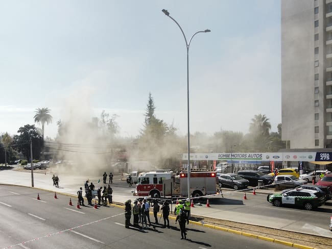 Explosión causa gran fuga de gas en Plaza Egaña: emergencia fue controlada y restablecen el tránsito