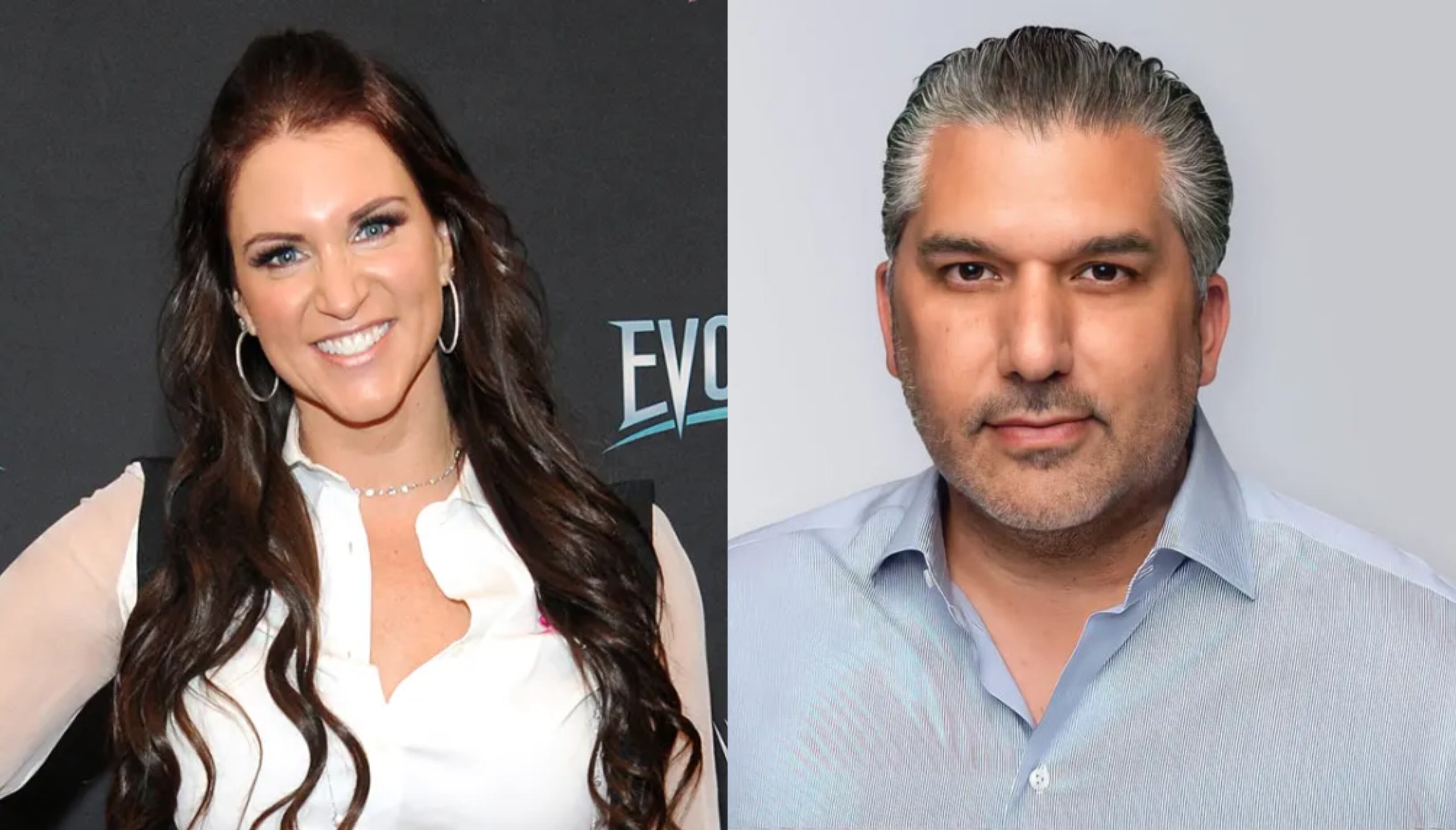 Stephanie McMahon y Nick Khan.