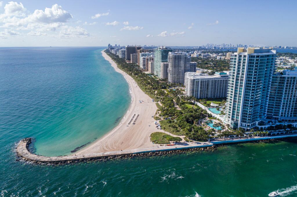 Los departamentos de lujo en Bai Harbour de Miami