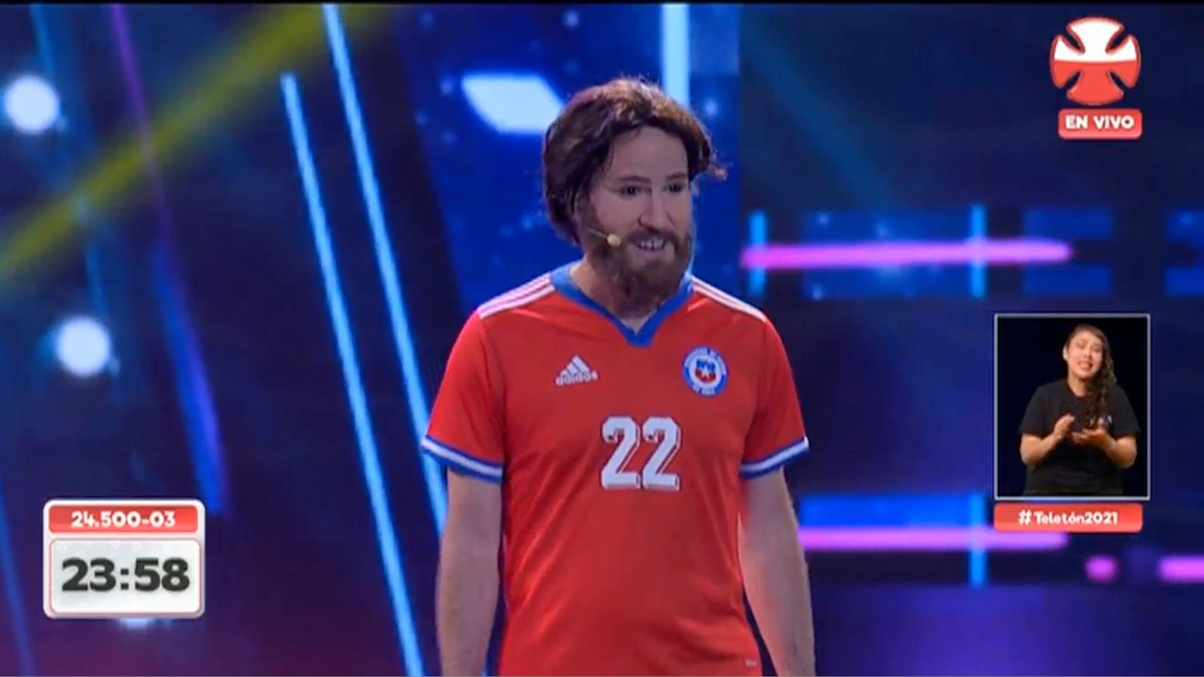 Stefan Kramer Ben Brereton Teletón 2021