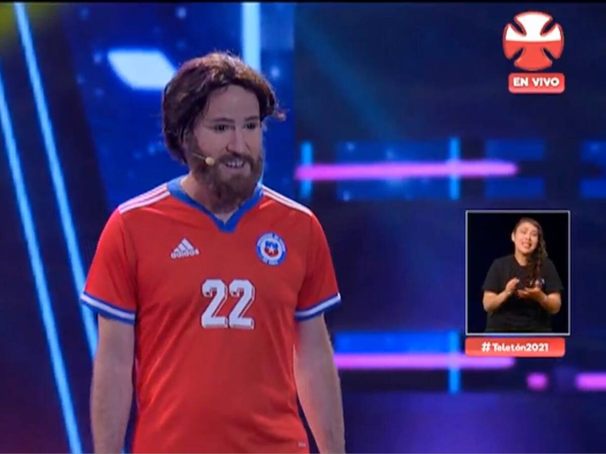 «Más chileno que la chuch…»: Stefan Kramer estrenó su imitación a Ben Brereton en la Teletón 2021