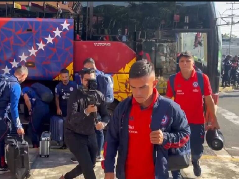 La Roja de Nicolás Córdova llegó a Venezuela para enfrentar el Preolímpico sub 23