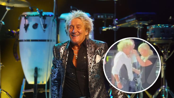 Preocupación por Rod Stewart: casi se desmaya en pleno concierto y tuvo que ser asistido con oxígeno