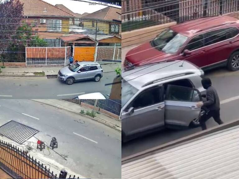 Doble portonazo y brutal agresión a anciano en Quilicura: la misma banda atacó dos veces en la misma calle