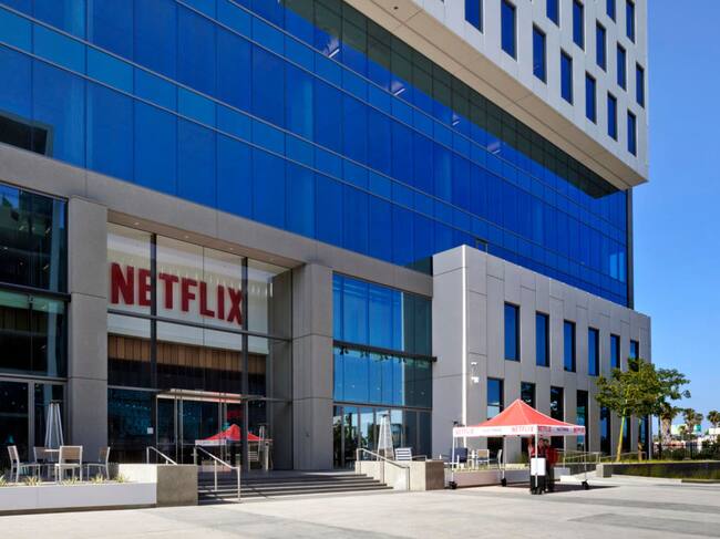 La sede central de Netflix en la ciudad de Los Angeles